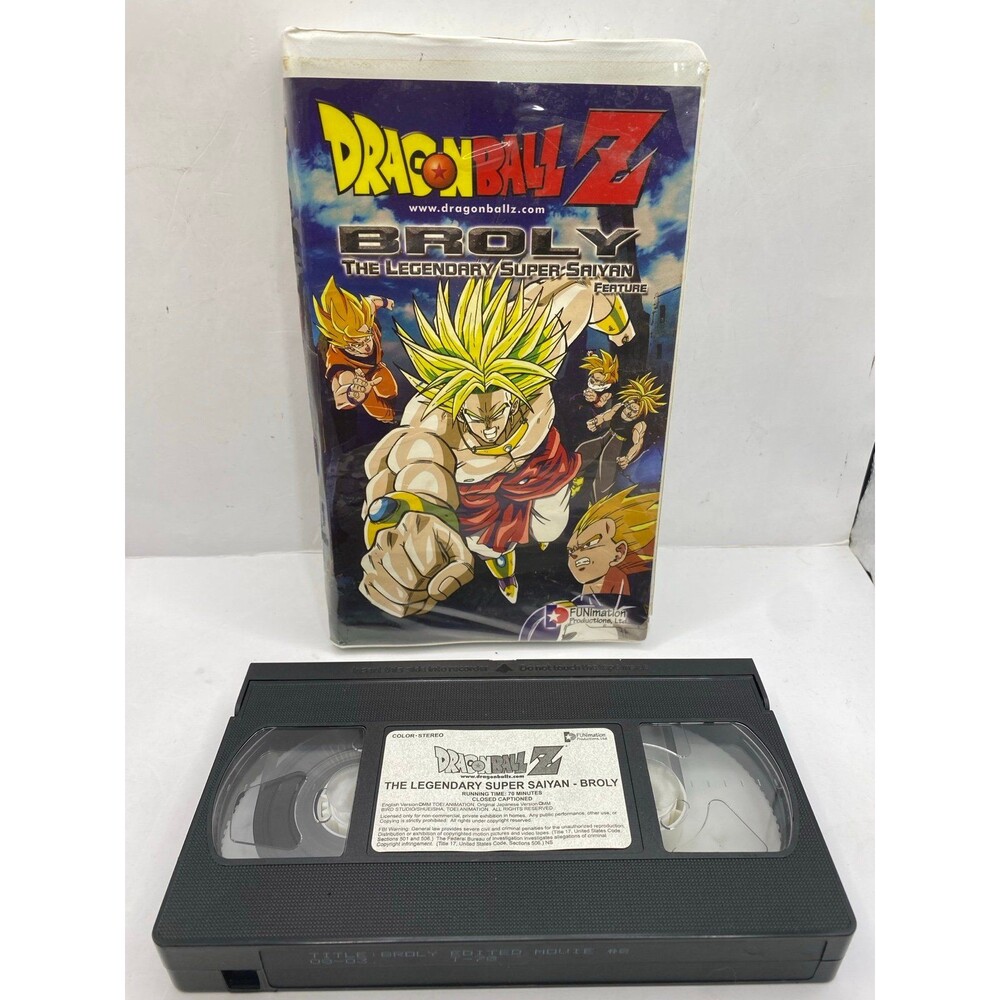 Dragon Ball Z: Broly - The Legendary Super Saiyan Feature (VHS, 2003) Funimation